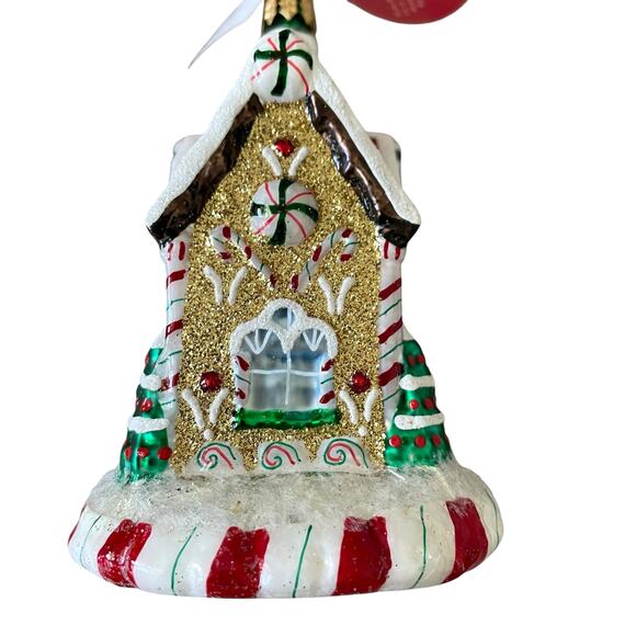NEW Christopher Radko Sweet Tooth Cottage Glass Ornament - Picture 4 of 16